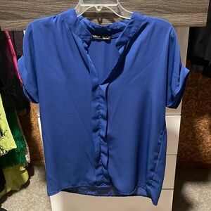 SHEIN size small - blue work top